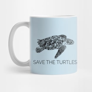 SAVE THE TURTLES Mug